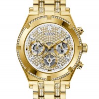 Мужские Часы (Gold-Tone Rhinestone Multifunction Watch) 56176-01 Multi Мужские Часы (Gold-Tone Rhinestone Multifunction Watch) 56176-01 Multi