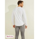 Чоловічий Лонгслів GUESS (Zuma Long-Sleeve Tee) 64736-01 Pure Білий