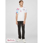 Чоловіча Футболка GUESS Factory (Taylor Tee) 63756-01 Pure Білий Мульті