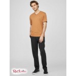 Мужская Футболка GUESS Factory (Armin V-Neck Tee) 63846-01 Коричневый Topaz