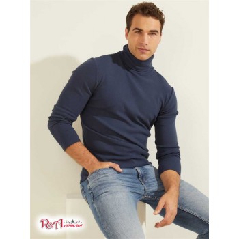 Чоловіча Водолазка (Mateo Turtleneck Tee) 59516-01 Silk Синій