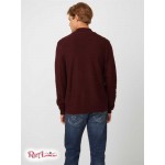 Мужской Свитер GUESS Factory (Charlie Solid Zip-Up Sweater) 37166-01 Marmont Red