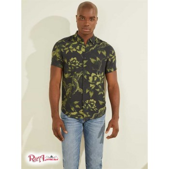 Чоловіча Сорочка (Eco Rayon Forest Shirt) 59556-01 Кислий Лісовий Друк