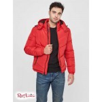 Мужская Куртка GUESS Factory (Chase Puffer Jacket) 58077-01 Varsity Красный