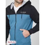 Мужское Худи GUESS Factory (Ballen Hoodie) 58297-01 Синий Grotto