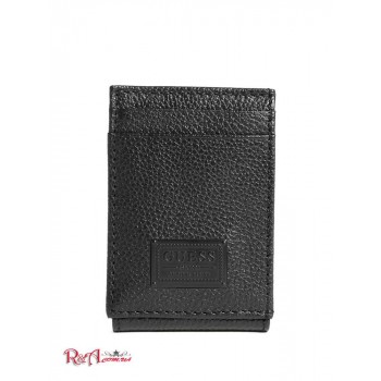 Чоловічий Гаманець (Bishop Magnetic Fold Wallet) 43047-01 Чорний