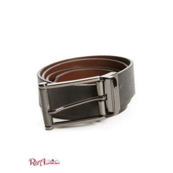 Чоловічий Ремінь (Roller Buckle Reversible Belt) 64797-01 Коричневий/Чорний