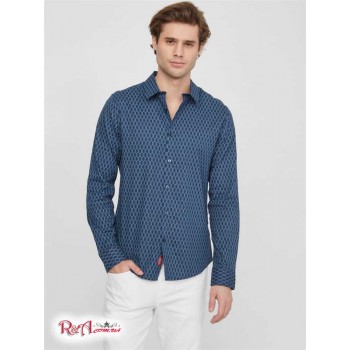 Чоловіча Сорочка (Phoneix Shirt) 63847-01 Silk Синій