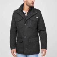 Чоловіче Пальто (Rover Wool Coat) 58217-01 Jet Black Multi Чоловіче Пальто (Rover Wool Coat) 58217-01 Jet Black Multi