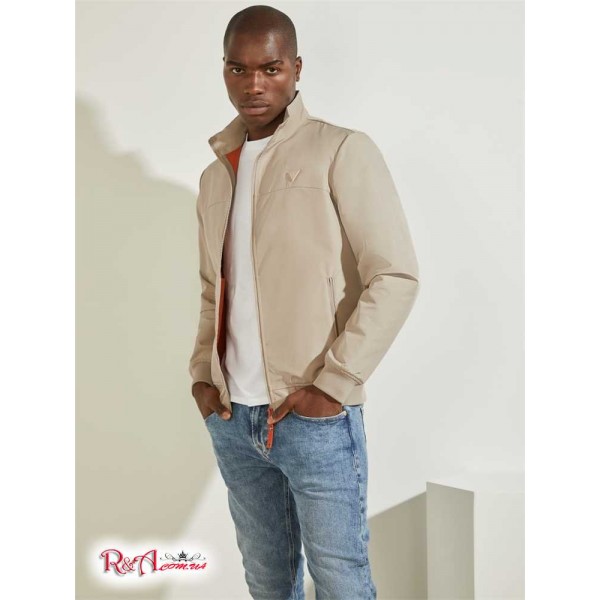 Чоловічий Бомбер GUESS (Amos Bomber Jacket) 59107-01 Сірий Out Помаранчевий In Combo Чоловічий Бомбер GUESS (Amos Bomber Jacket) 59107-01 Сірий Out Помаранчевий In Combo
