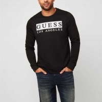 Мужской Пуловер (Greg Logo Pullover) 37147-01 Jet Black