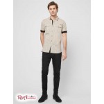 Чоловіча Сорочка GUESS Factory (Harold Textured Shirt) 63807-01 Коричневий Topaz