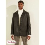 Чоловіче Пальто GUESS (Leather Car Coat) 55897-01 Jet Black Чоловіче Пальто GUESS (Leather Car Coat) 55897-01 Jet Black