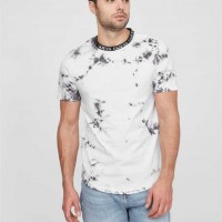 Чоловіча Футболка (Dominique Tie-Dye Tee) 63787-01 Pure Білий Мульті