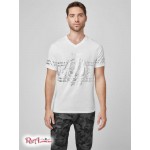 Мужская Футболка GUESS Factory (Bosco Tiger Tee) 58197-01 Pure Белый