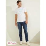 Мужская Футболка GUESS (Hologram Logo Tee) 41867-01 Clean Белый