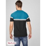 Чоловіча Футболка GUESS Factory (Kido Color-Block Tee) 58487-01 Темний Lagoon