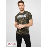 Чоловіча Футболка GUESS Factory (Greg Camo Reflective Tee) 63897-01 Камуфляж