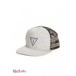 Мужские Балетки GUESS Factory (Flat Brim Logo Trucker Hat) 64047-01 Серый
