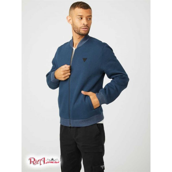 Чоловічий Бомбер GUESS Factory (Kessel Bomber) 58117-01 Silk Синій Мульті Чоловічий Бомбер GUESS Factory (Kessel Bomber) 58117-01 Silk Синій Мульті