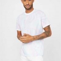 Чоловіча Футболка (Swirly Iridescent Tee) 63957-01 Чистий Білий Мульти