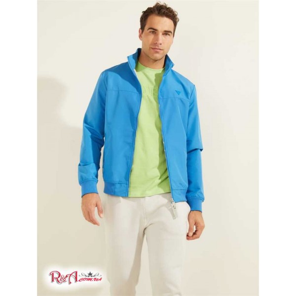 Чоловічий Бомбер GUESS (Amos Bomber Jacket) 58557-01 Atmosphere Синій Чоловічий Бомбер GUESS (Amos Bomber Jacket) 58557-01 Atmosphere Синій