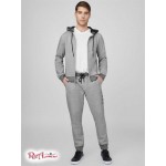 Мужские Джоггеры GUESS Factory (Revamp Heather Joggers) 63747-01 Светлый Melange Серый