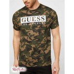 Чоловіча Футболка GUESS Factory (Greg Camo Reflective Tee) 63897-01 Камуфляж