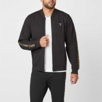 Мужской Бомбер (Jon Logo Tape Bomber Jacket) 37287-01 Jet Black