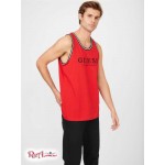 Чоловічий Танк GUESS Factory (Nichols Embroidered Logo Tank) 58497-01 Rugby Червоний