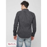 Мужская Рубашка GUESS Factory (Hale Grid Shirt) 63937-01 Реактивний Черный Мульти