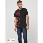 Чоловіча Футболка GUESS Factory (Grady Rose Mesh Tee) 63977-01 Jet Black