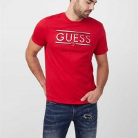 Чоловіча Футболка (Din Logo Tee) 53697-01 Rugby Червоний