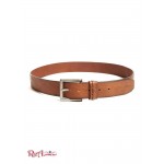 Мужской Ремень GUESS (Burnished Leather Belt) 64827-01 Коньяк