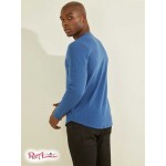 Чоловічий Лонгслів GUESS (Zuma Long-Sleeve Tee) 64737-01 Open Waters
