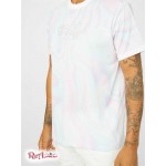 Чоловіча Футболка GUESS Factory (Swirly Iridescent Tee) 63957-01 Чистий Білий Мульти
