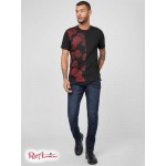 Чоловіча Футболка GUESS Factory (Grady Rose Mesh Tee) 63977-01 Jet Black