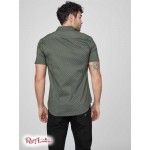 Мужская Рубашка GUESS Factory (Decker Geo Shirt) 58437-01 Climbing Зеленый