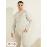 Чоловічий Світшот GUESS (Eco Aldwin Logo Crew Sweatshirt) 58547-01 Marble Сірий