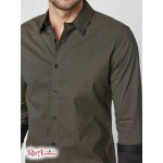 Чоловіча Сорочка GUESS Factory (Korah Plain Shirt) 63907-01 Реактивний Чорний