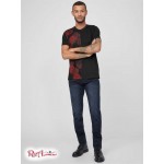 Чоловіча Футболка GUESS Factory (Grady Rose Mesh Tee) 63977-01 Jet Black