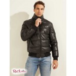 Чоловічий Пуховик GUESS (Faux-Leather Puffer Coat) 64697-01 Jet Black Чоловічий Пуховик GUESS (Faux-Leather Puffer Coat) 64697-01 Jet Black