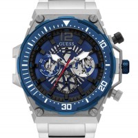 Мужские Часы (Silver-Tone Exposed Dial Multifunction Watch) 64807-01 Мульти Мужские Часы (Silver-Tone Exposed Dial Multifunction Watch) 64807-01 Мульти