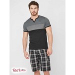 Мужская Футболка GUESS Factory (Franz Slit Tee) 53757-01 Реактивний Черный