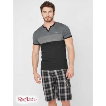 Чоловіча Футболка (Franz Slit Tee) 53757-01 Реактивний Чорний