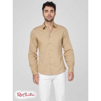 Чоловіча Сорочка (Damon Poplin Shirt) 58457-01 Toasted Taupe