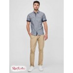 Чоловіча Сорочка GUESS Factory (Harold Textured Shirt) 63808-01 Silk Синій