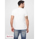 Мужская Футболка GUESS Factory (Din Logo Tee) 53698-01 Pure Белый