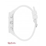 Мужские Часы GUESS (Silver-Tone and White Silicone Multifunction Watch) 60068-01 Multi Мужские Часы GUESS (Silver-Tone and White Silicone Multifunction Watch) 60068-01 Multi