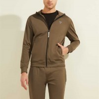 Чоловіче Худі (Teddy Zip Hoodie) 64688-01 General Коричневий